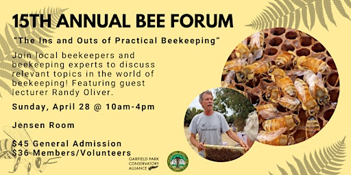 Immagine principale di 15th Annual Bee Forum 