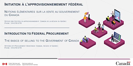 Initiation à l'approvisionnement fédéral - offert en Français