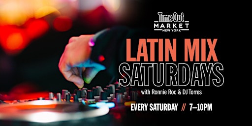 Latin Mix Saturdays at Time Out Market primary image