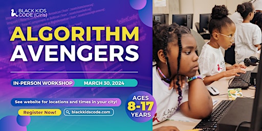 Black Kids Code(Girls) Toronto - Algorithm Avengers primary image