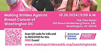 Imagem principal do evento DC Making Strides Against Breast Cancer Walk