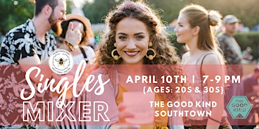 Primaire afbeelding van 4/10 - The Good Kind Singles Mixer (Ages: 20s-30s)