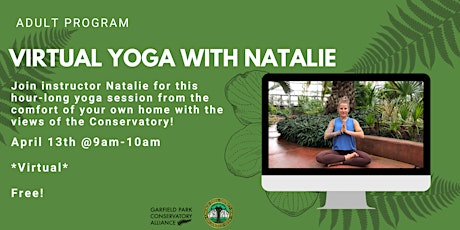 Image principale de Virtual Yoga with Natalie