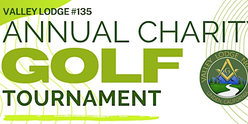 Hauptbild für Valley Lodge #135 Annual Charity Golf Tournament