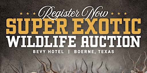 Primaire afbeelding van WildLife Partners Spring 2024 Super Exotic Wildlife Auction