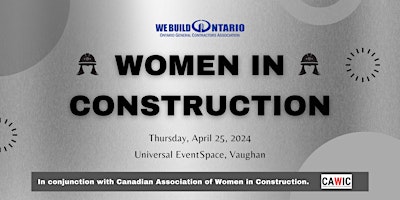 Hauptbild für OGCA's Women in Construction Event in Conjunction with CAWIC