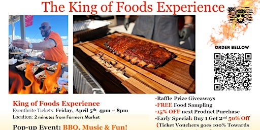 Imagem principal do evento King of Foods Experience