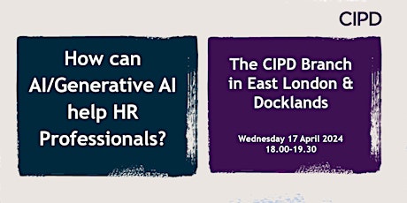 Hauptbild für How can AI/Generative AI help HR Professionals?