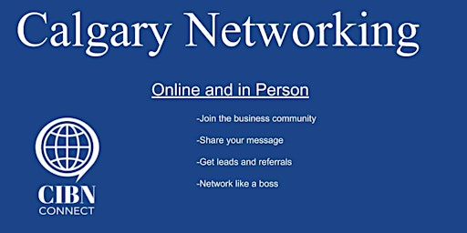 Weekly Online Networking Calgary primary image