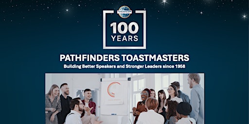 Imagem principal de Pathfinders Toastmasters Club Meeting