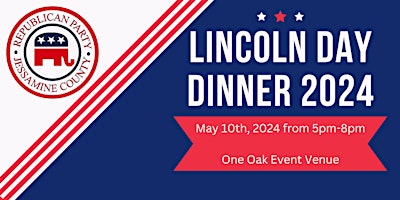 Primaire afbeelding van Lincoln Day Dinner 2024