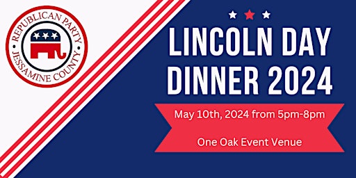 Imagem principal de Lincoln Day Dinner 2024