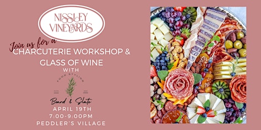 Immagine principale di Charcuterie Workshop & Wine Tasting at Peddlers Village 