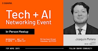 In-Person Tech + AI Networking Event primary image