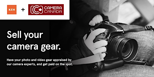 Immagine principale di Sell your camera gear (free event) at Camera Canada 