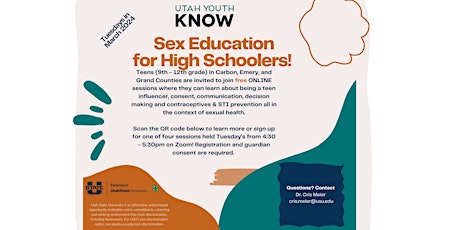 Utah Youth Know: Sex Education for High School Youth