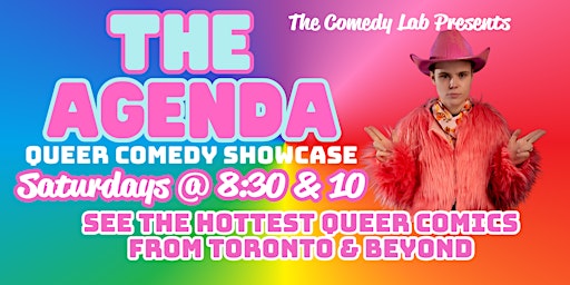 Imagem principal do evento The Agenda - Queer  Comedy Showcase - Late Show