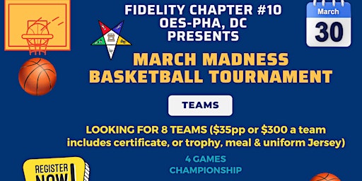 Image principale de OES C#10 - MARCH MADNESS BASKETBALL