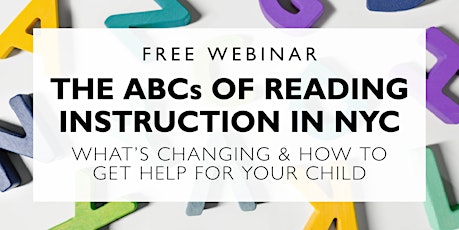 Imagen principal de The ABCs of Reading Instruction in NYC