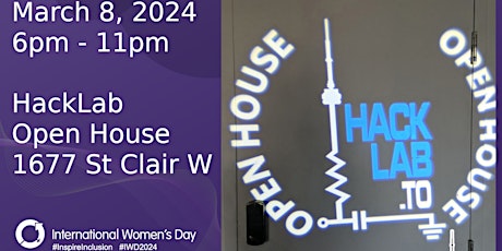 Immagine principale di HackLab Open House, International Women's Day Celebration 