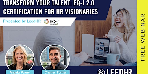 Immagine principale di Transform Your Talent: EQ-i 2.0 Certification for HR Visionaries 