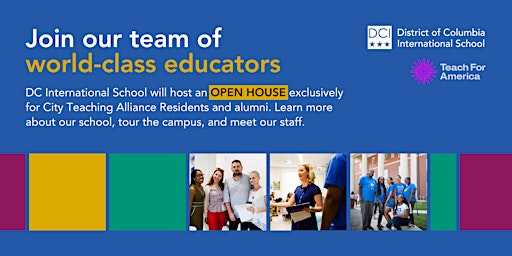 DCI + Teach For America: Open House primary image