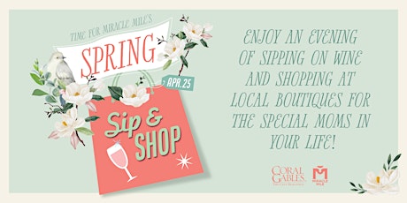 Spring Sip & Shop