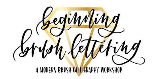 Primaire afbeelding van Beginning Brush Lettering Workshop