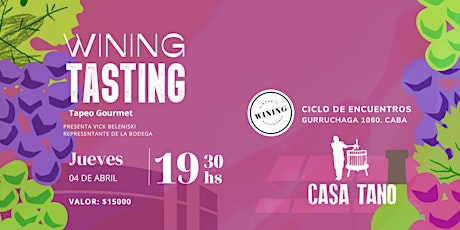 Imagen principal de Wining Tasting #CASATANO