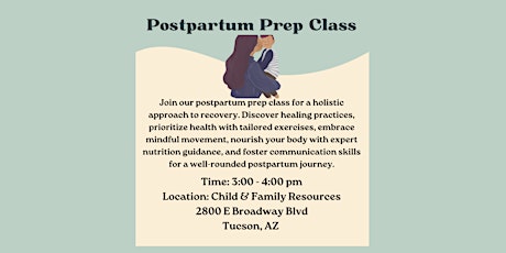 Postpartum Prep & Planning