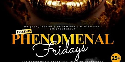 Imagem principal de PHENOMENAL FRIDAYS