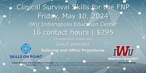 Immagine principale di Clinical Survival Skills for the FNP (Skills on Point) - Indianapolis 