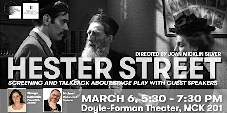 Imagem principal de From Screen to Stage: "Hester Street" Screening Event
