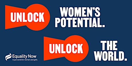 Invest in Legal Equality: Unlock women’s potential. Unlock the world. primary image