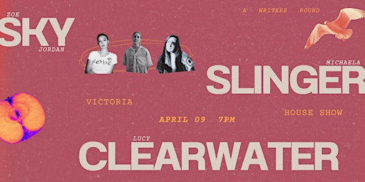 Imagem principal do evento Sky Slinger Clearwater — A Writers Round