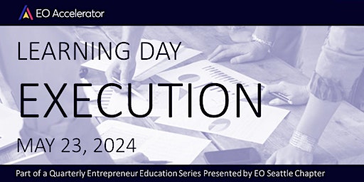 EO Accelerator Learning Day - Execution primary image