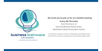 Business Brainwave Exchange Monthly Meeting primary image