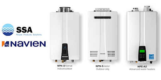 Primaire afbeelding van May 6 - Navien Tankless Water Heater Training L3