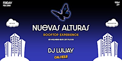 NuevasAlturas Party | Reggaeton, Hip-Hop, EDM Rooftop Experience in DTLA primary image