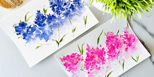 Watercolor Floral Greeting Cards Workshop primary image