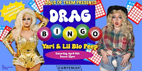 Drag Bingo at Cartesian