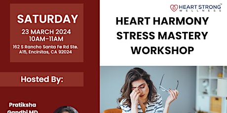 Heart Harmony Stress Mastery Workshop primary image