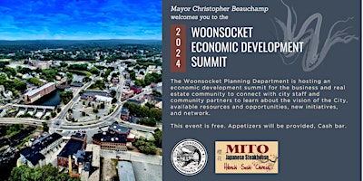 Imagem principal do evento 2024 Woonsocket Economic Development Summit