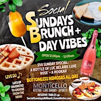 Imagem principal do evento THE ALL-NEW "SOCIAL SUNDAYS" THE ULTIMATE BRUNCH & DAY VIBES 12PM - 12AM!