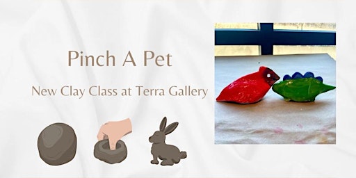 Pinch a Pet Clay Class primary image
