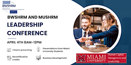 BWSHRM and MUSHRM Leadership Conference