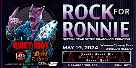 ROCK FOR RONNIE - May 19, 2024