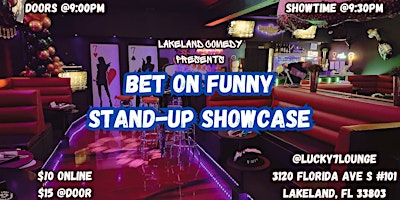 Imagem principal do evento Bet On Funny Stand-Up Showcase