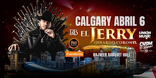 Imagem principal do evento Gerardo Coronel “EL JERRY”