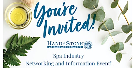 Hand & Stone Spa Networking and Information Event-- Orlando